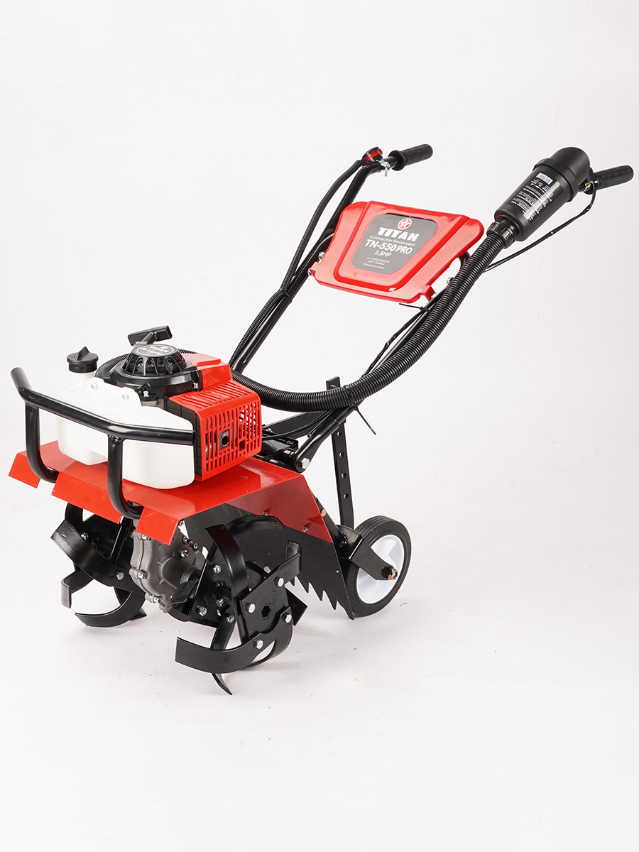 Мотокультиватор бензиновый TITAN TN-550PRO (выносной воздушный фильтр 3,5 л.с.,2-х тактный)