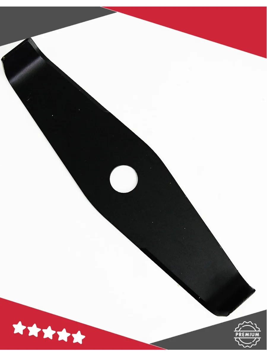 Нож 2-х лопастной(проф,с изогнутыми концами)  для триммера