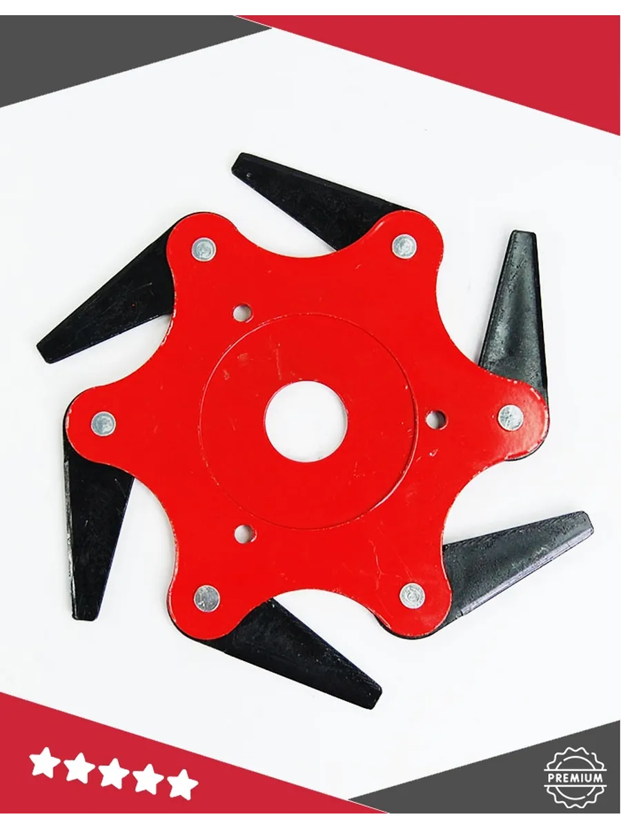 Нож 6-лопастной F005  для триммера