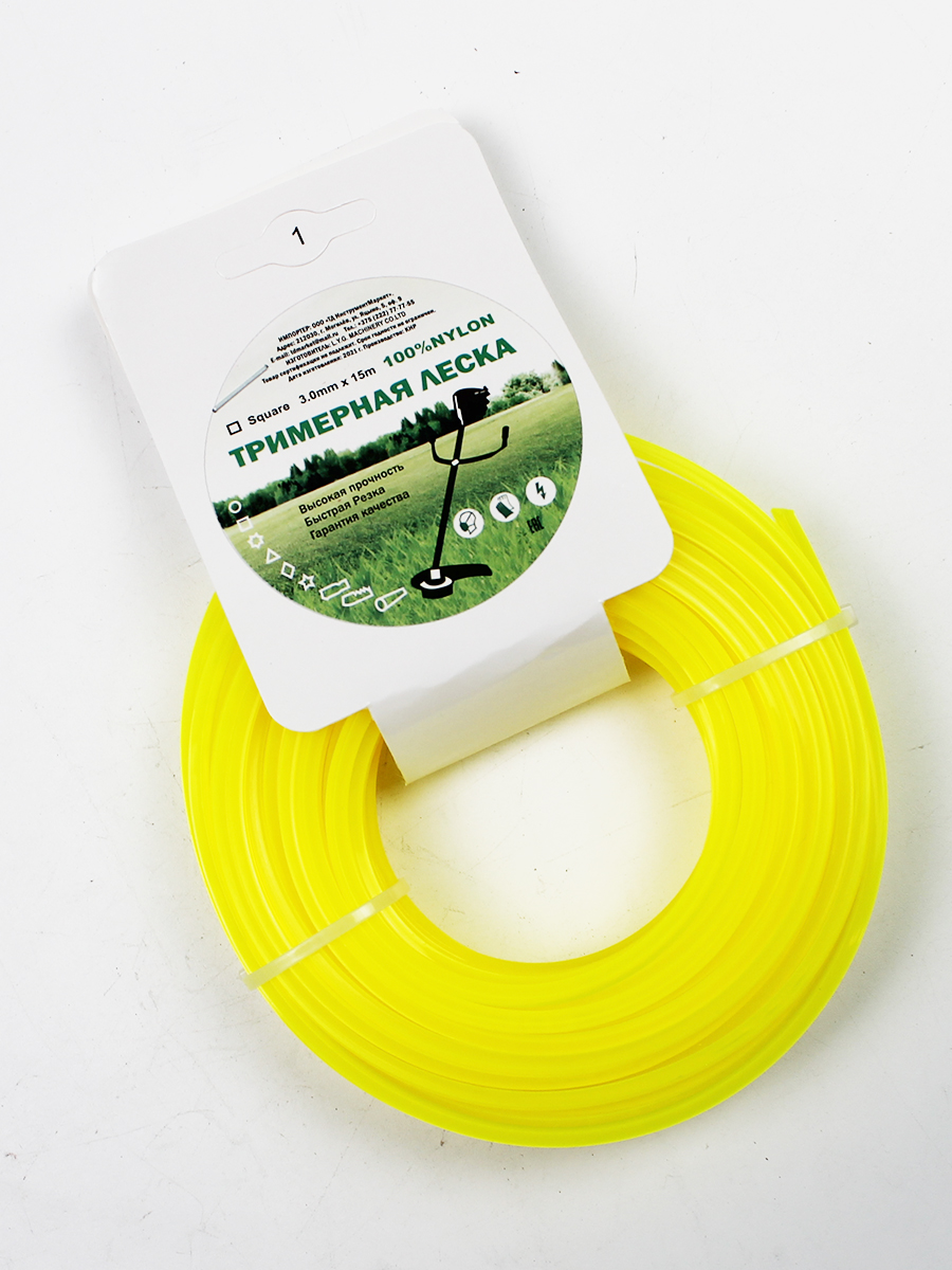 Триммерная леска (квадрат) 2,4*15m