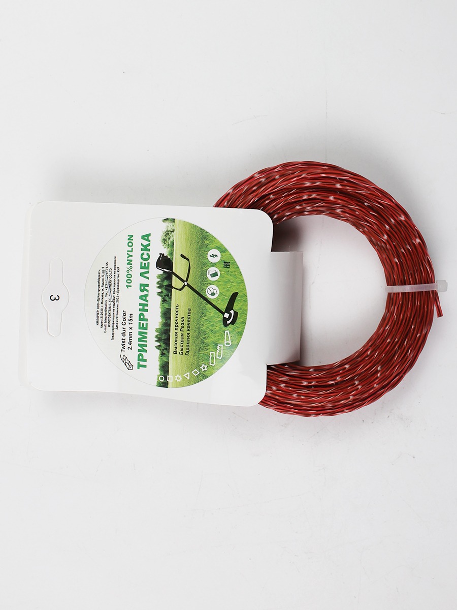 Триммерная леска (dual twist) 2,4*15m
