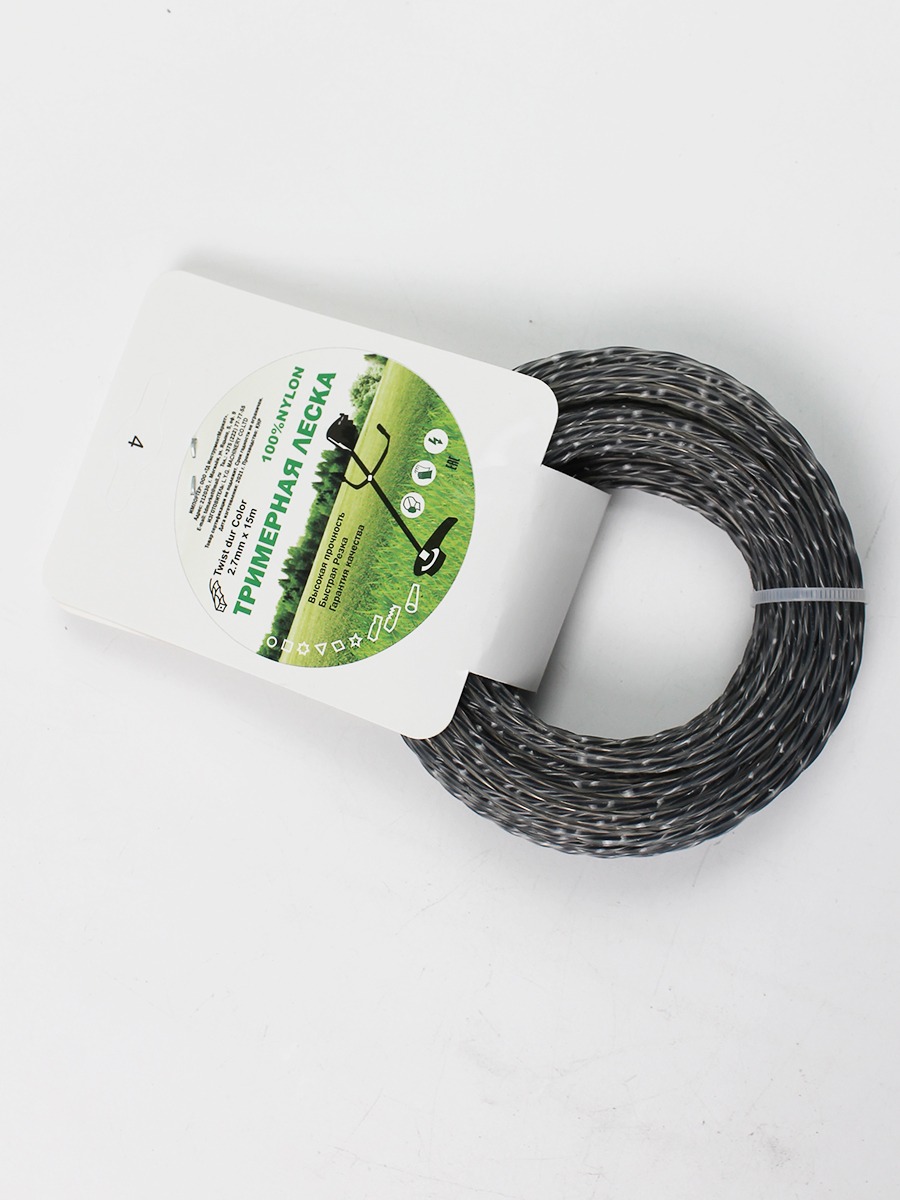 Триммерная леска (dual twist) 2,7*15m