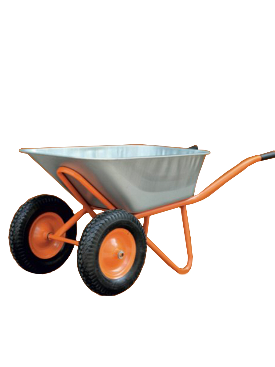 Тачка строительная ТС 350-2  (толщина кузова 0,9 мм, толщина рамы 1,2 мм)