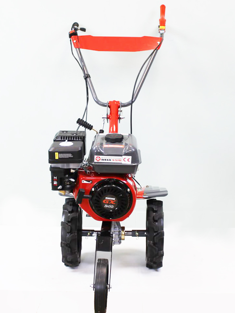 Культиватор TITAN TN-750PRO(в комплекте колеса 3,5-6 цельнолитое 2шт)