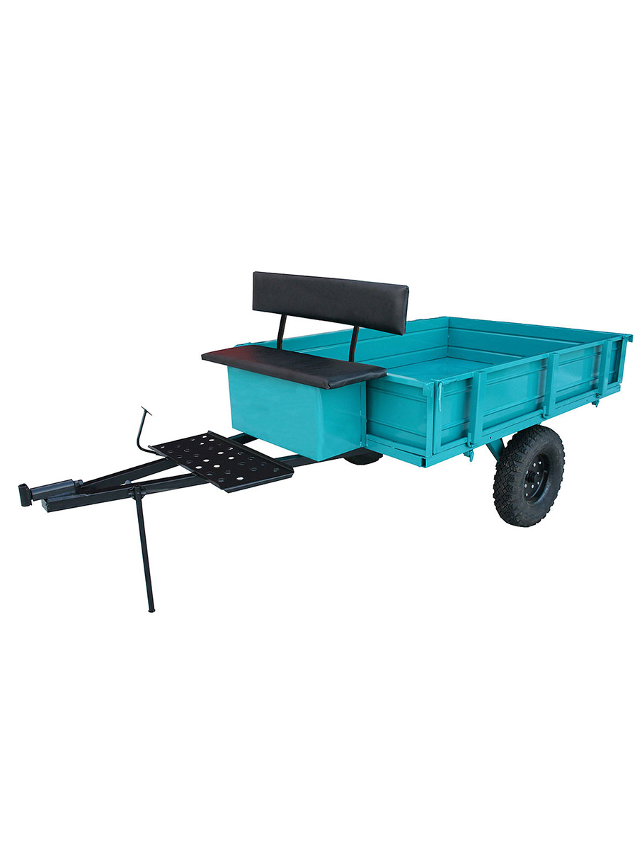 Прицеп ТМ-650/2 (двойное сиденье)(Чебоксары)650кг, колёса диаметром 500мм